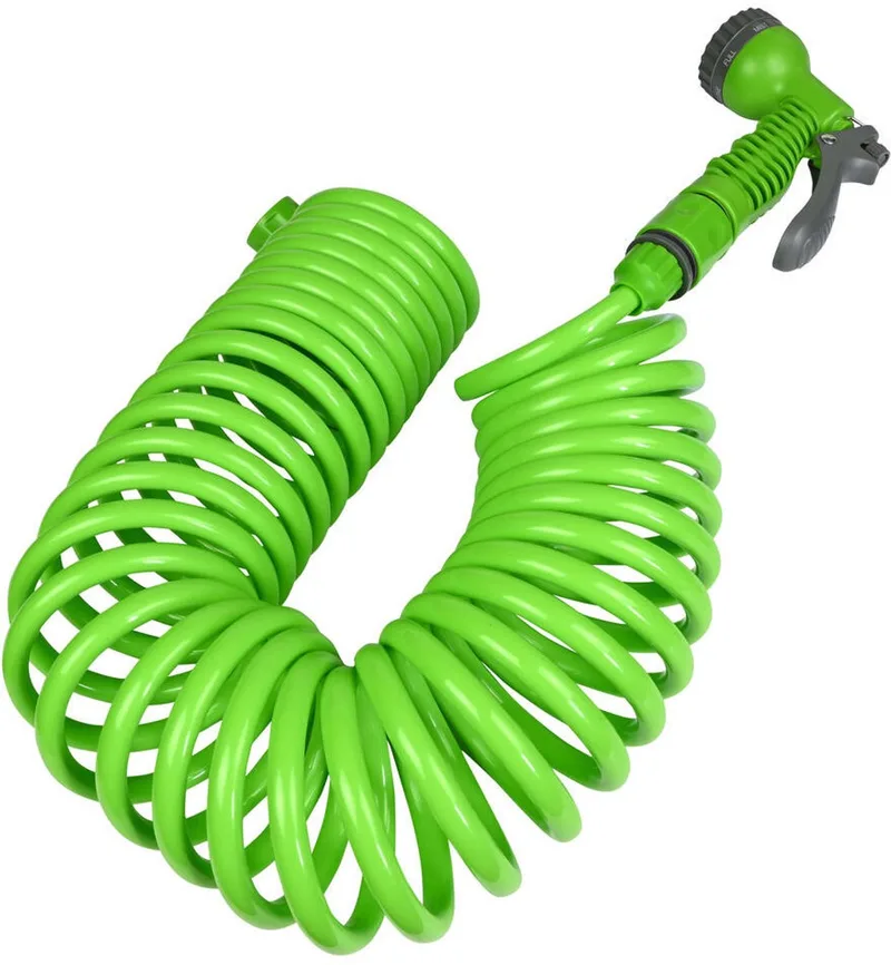 Flexibele/uitrekbare tuinslang - 10 meter - met sproeikop - tuinbewatering von Benson – Produktbild