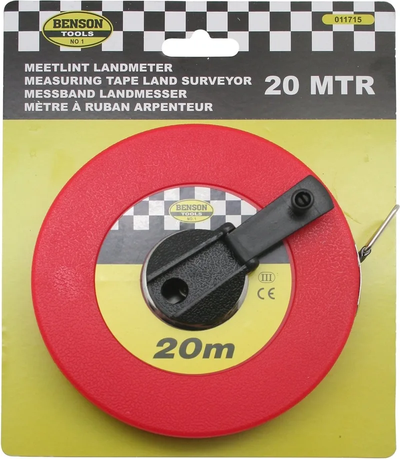 Glasvezel Landmeter - Meetlint - 20 meter de Benson, Ornaje – image du produit