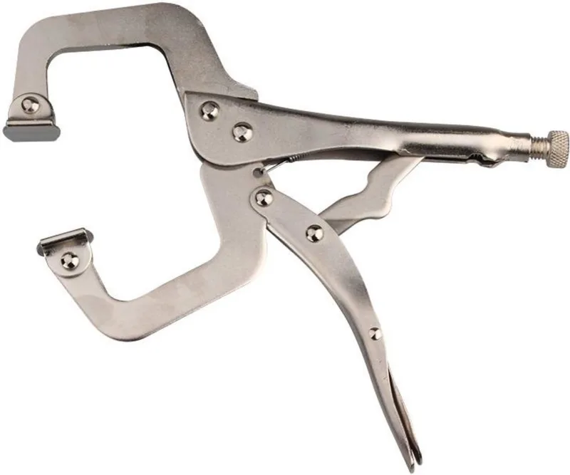 Griptang C-Klem - Antiroest Chroom - Verstelbare Klemkracht - 275 mm de Benson, Argent – image du produit