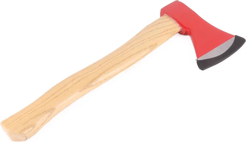 Handbijl - Wigvormig blad - Houten steel - 36 cm - Rood - 600 gram von Benson – Produktbild