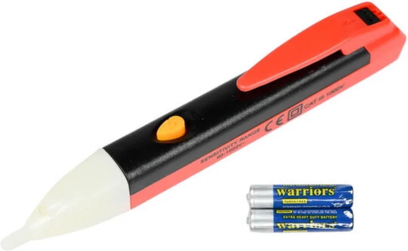 HÖFFTECH Spanningstester/spanningszoeker 90-1000V de Benson, Rood en zwart – image du produit