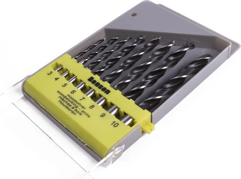 houtboren set 8-delig by Benson – product image