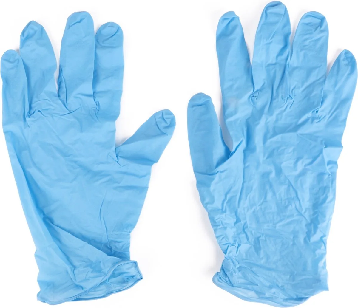 Intco Wegwerp Handschoenen - Nitril - Medium - M - 100 stuks - Poedervrij - Wegwerphandschoenen van Benson, Blauw – productafbeelding