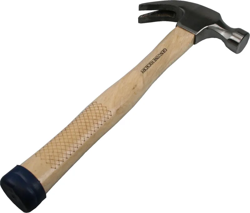 Klauwhamer - Hickory houten steel - Antislip greep - 625 gram - 330 mm de Benson – image du produit