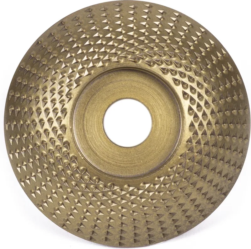 Koolstofstalen slijpschijf - bolvormig - houtbewerking - 84 x 16 mm - goud von Benson – Produktbild