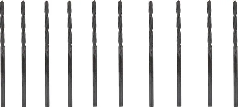 Metaalboren set - 2 mm - nauwkeurig en krachtig - 10 stuks - incl. opbergbox van Benson – productafbeelding