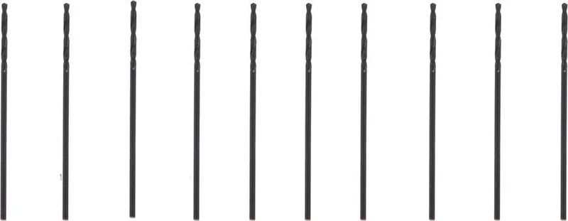 Metaalboren set - HSS - 1.0 mm - 10 stuks - Inclusief opbergbox von Benson – Produktbild