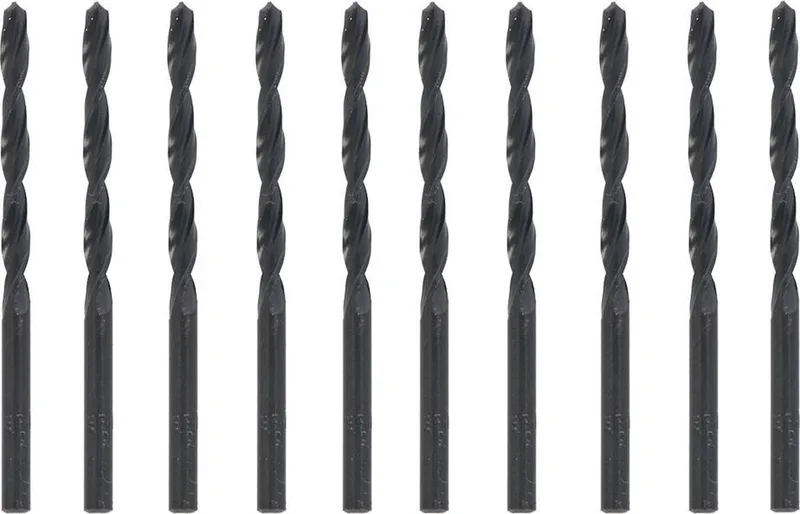 Metaalboren set - HSS - 5.0 mm - 10 stuks - Inclusief opbergbox von Benson – Produktbild