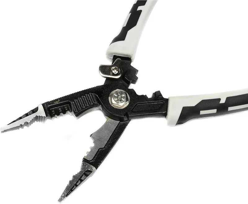 Multifunctionele Elektriciens Tang | 8 in 1 | 20 cm | Striptang | Krimptang | Benson by Benson, Grey – product image