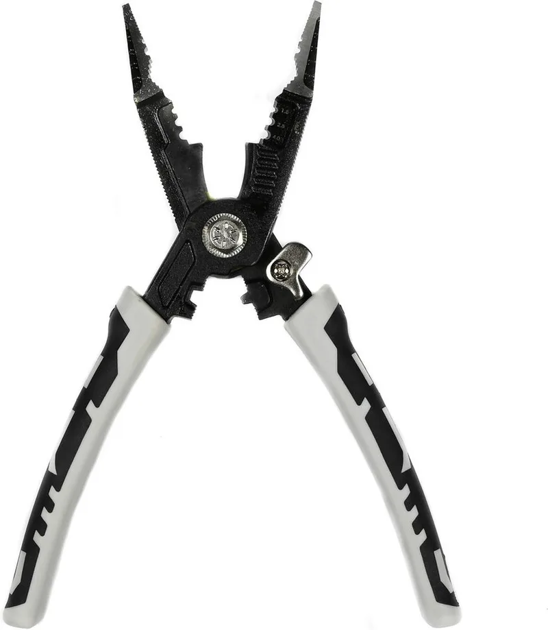 Multifunctionele Elektriciens Tang | 8 in 1 | 20 cm | Striptang | Krimptang | Benson by Benson, Grey – product image