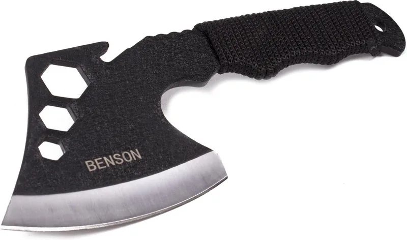 Multifunctionele handbijl - Koordsnijder en paracord - 23,5 cm - Roestbestendig by Benson – product image
