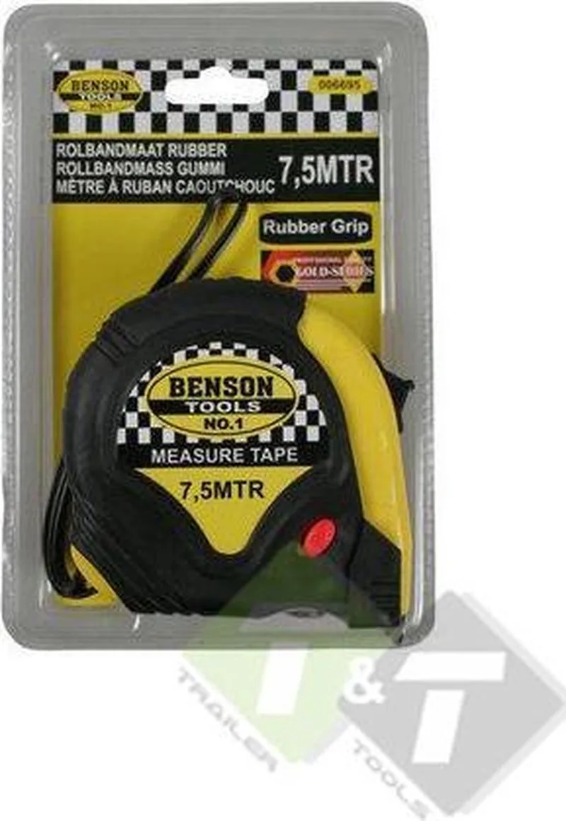 Rolmaat, Rolbandmaat, Rubber, 7,5 meter von Benson, Ornaje – Produktbild