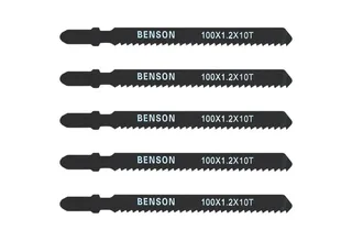 Sägeblatt 10x Stichsägeblätter T-Schaft Sägeblatt Holz Laminat Bosch Makita (10-St), für, Bosch, Makita, Profi, Blatt van Benson – productafbeelding 2 van 2