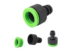 Schlauchkupplung Hahnanschluss Hahnstück Schlauchanschluss, Gartenschlauch, Adapter, Verbinder van Benson – productafbeelding 1 van 4