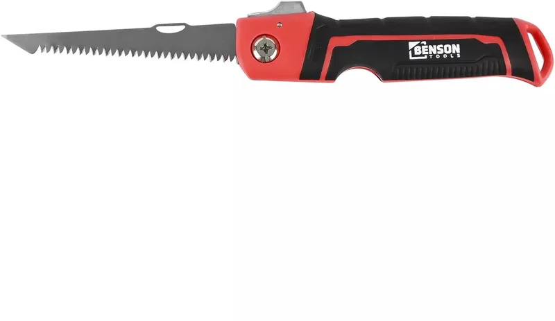 Schrobzaag inklapbaar 300 mm - met handvat - met grip von Benson – Produktbild