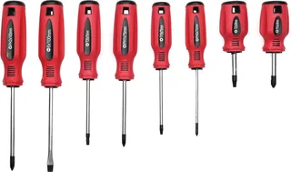 Schroevendraaier Set - Profi - Ergonomisch - 8 Delig - Diverse Maten - Duurzaam de Benson, Ornaje – image du produit 1 sur 2