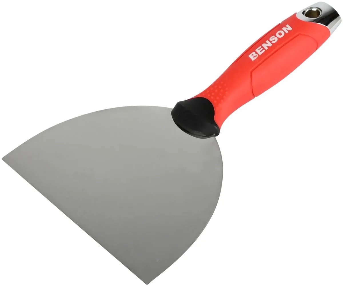 Spachtelmes 15 cm bit - met handvat - met grip van Benson – productafbeelding
