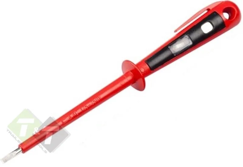 Spanningzoeker, Tester, 100 tot 250 Volt, Schroevendraaier, Benson de Benson, Ornaje – image du produit