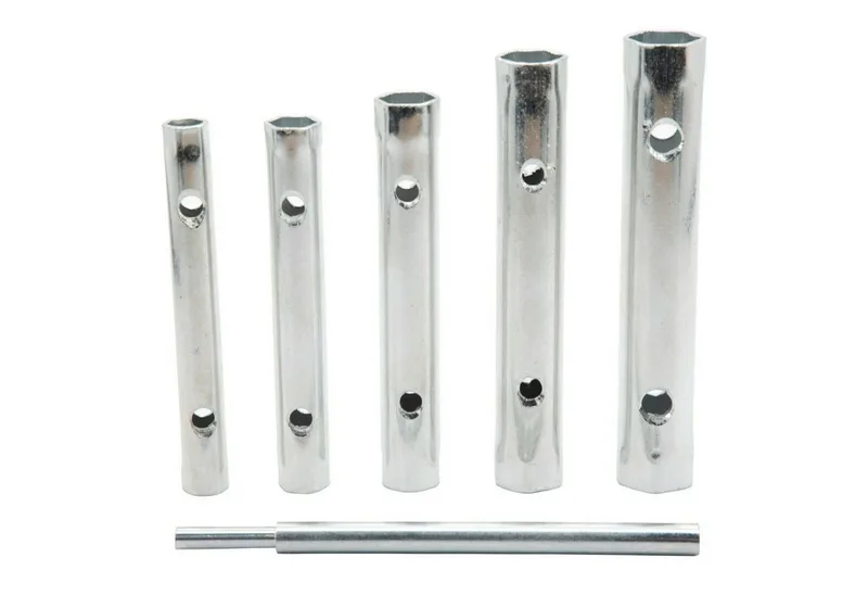 Steckschlüssel Steckschlüssel Rohrsteckschlüssel 6 tlg 8-17 mm (6 St), Schraubenschlüssel, Sechskant, Set de Benson – image du produit