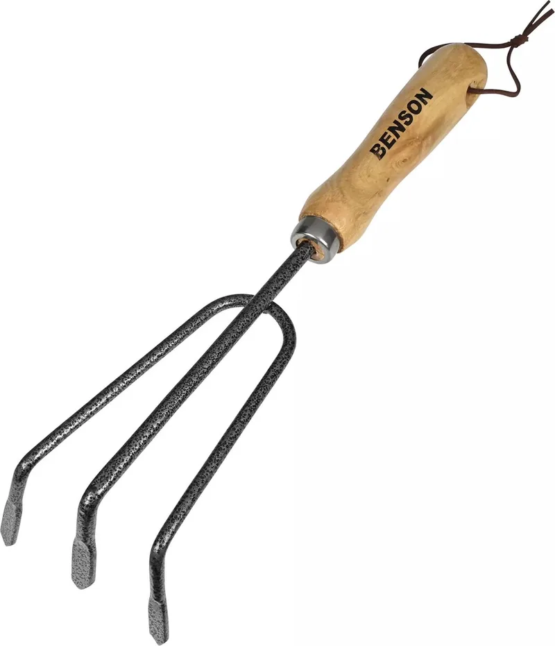 Tuinhark - Houten Handvat - Metalen Kop - 7,5 cm Breed von Benson – Produktbild