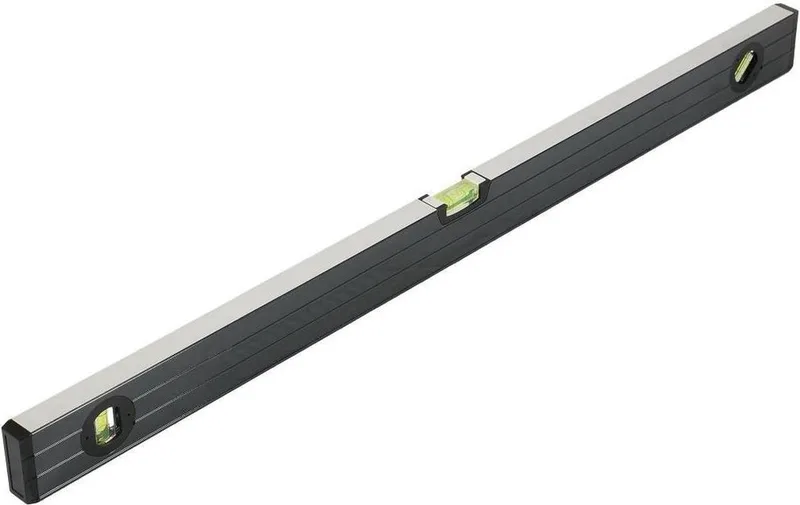 Waterpas - 3 libellen - 100 cm - lichtgewicht aluminium - geel von Benson, Blau – Produktbild