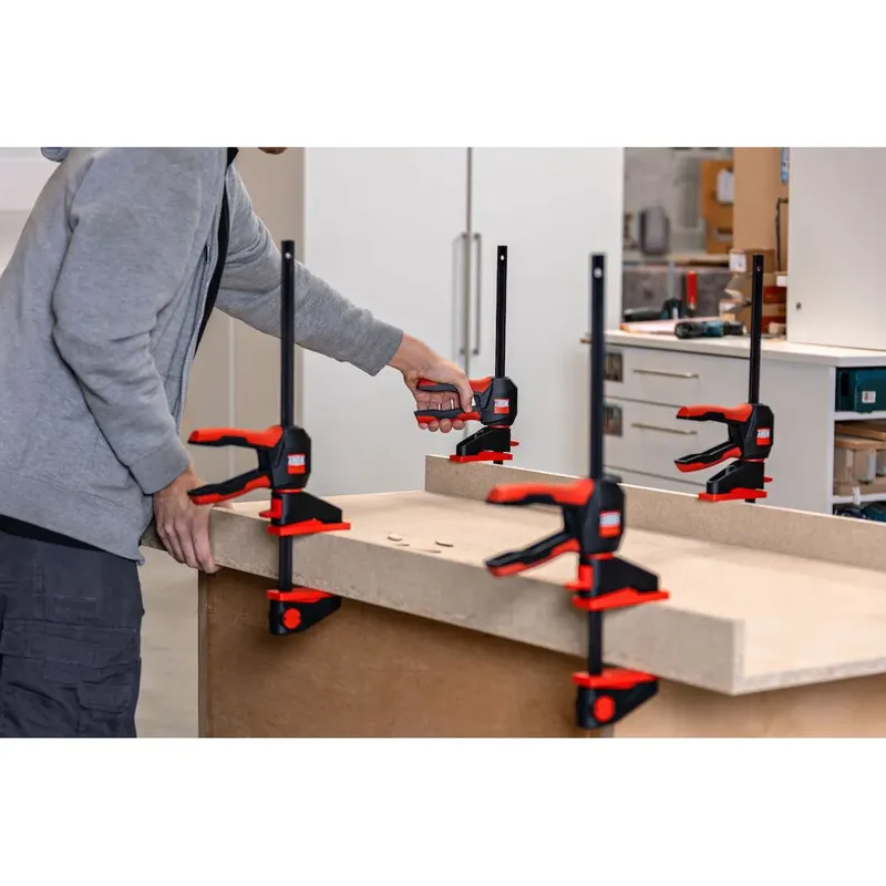 BESSEY 2 x Einhandzwinge mit drehbarem Griff EZ360S-11SET 110 mm de Bessey – image du produit 5 sur 6