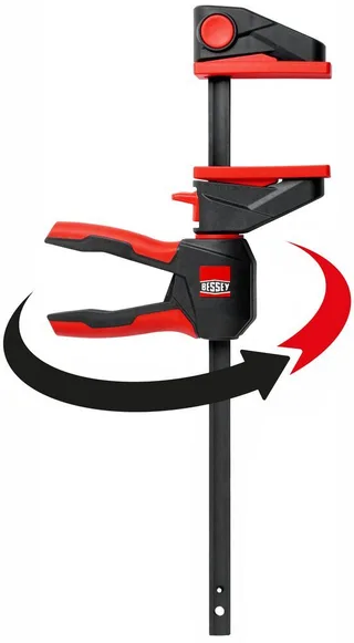 BESSEY 2 x Einhandzwinge mit drehbarem Griff EZ360S-11SET 110 mm de Bessey – image du produit 1 sur 6