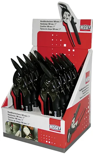 Idealschere klein und wendig D15A-SB rechtsschneidend 180 mm by Bessey – product image 2 of 2