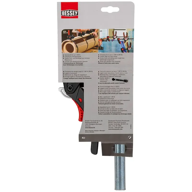 Kliklamp Kli 160/80 Einhandzwinge van Bessey – productafbeelding 2 van 2