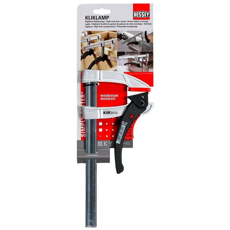 Kliklamp Kli 200/80 Einhandzwinge van Bessey – productafbeelding 1 van 2
