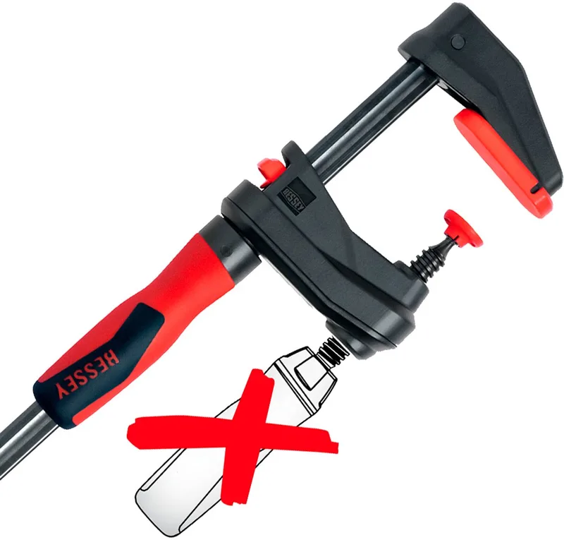 Lijmtang GearKlamp 450/60mm - GK45 by Bessey, Kleurloos – product image