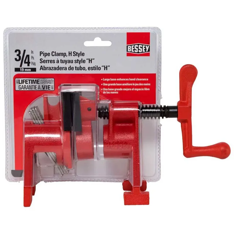 Rohr-Schraubzwinge für 3/4 Zoll BPC H34 by Bessey – product image 2 of 4