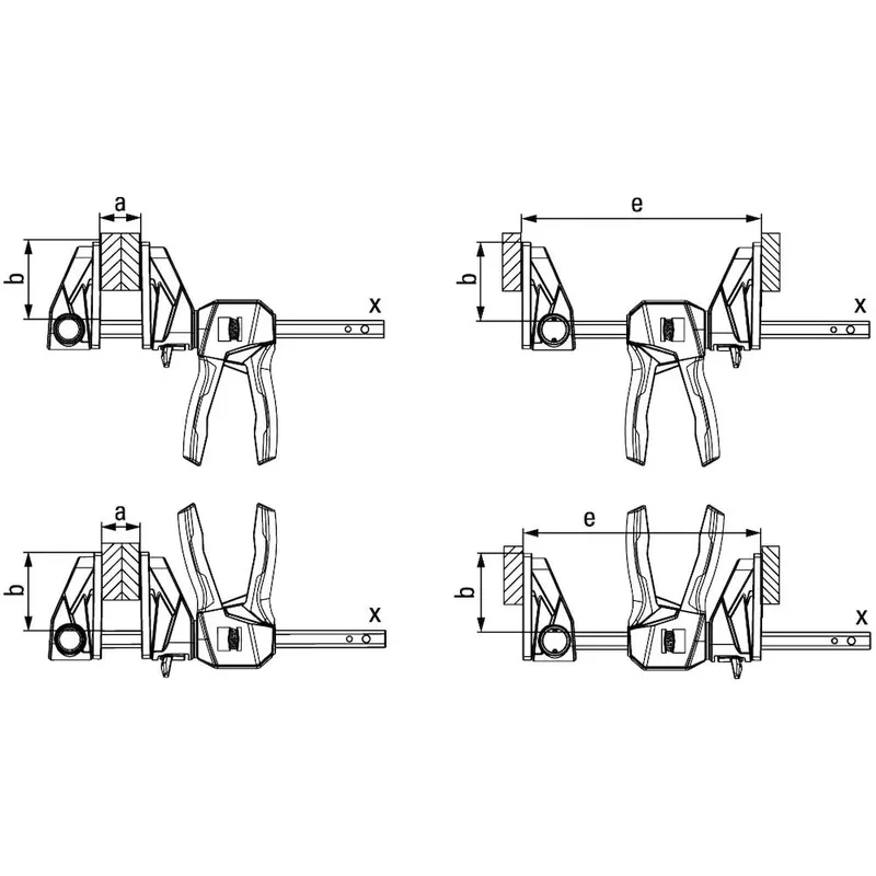 Serre-joint En F Ez 360° 2 Unités by Bessey – product image 3 of 6