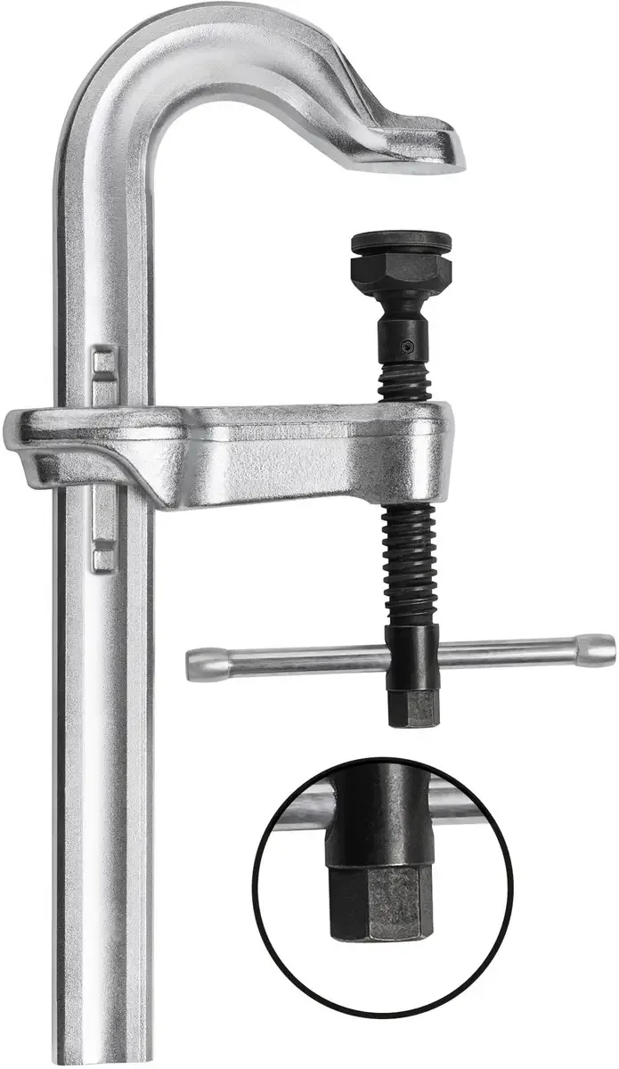STBVC15 Tiefspann-Schraubzwinge Spann-Weite (max.):150 mm Ausladungs-Maße:100 mm von Bessey – Produktbild