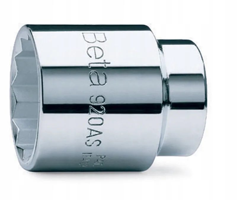 Beta 11-delige 1/2'' 12-kant DOPPENSET, inch maten, op rail van Beta – productafbeelding