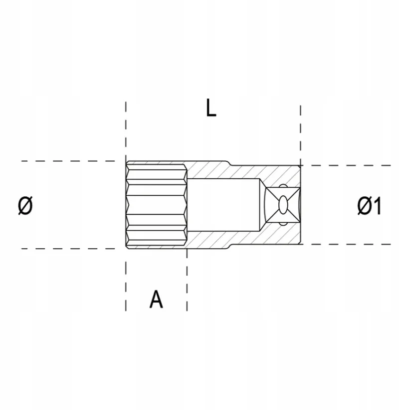 BETA 3/8" Dopsleutel 15MM 12-kant Lang 910BL/15 by Beta – product image