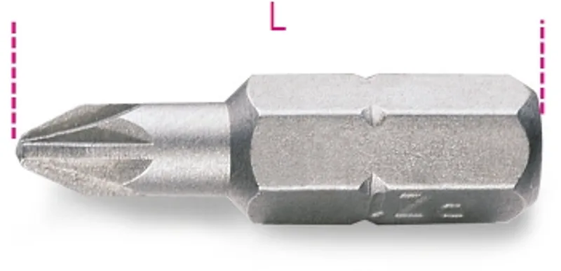 Bit PZ3 1/4" 25mm Pozidriv-Supadriv Schroefbit by Beta – product image
