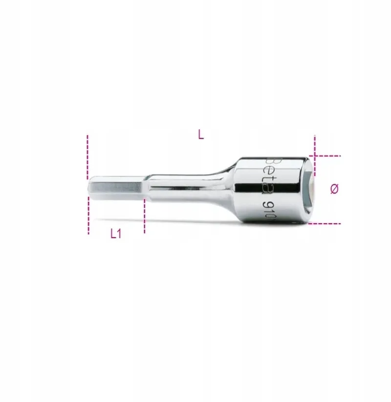 Dop 3/8" 10 mm zeshoekige dop met schroefbit de Beta – image du produit