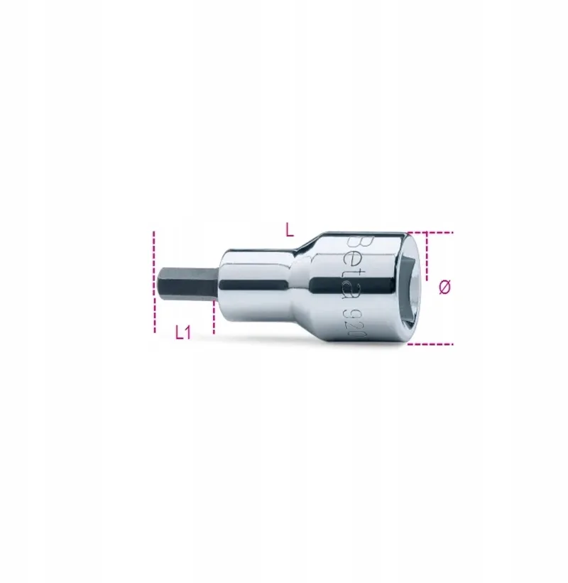 Dopslagsleutel 1/2" met 1/8" Zeskant Bit de Beta – image du produit