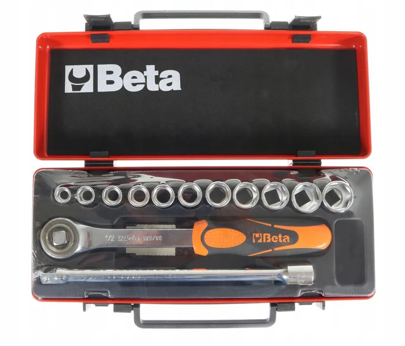 Dopsleutelset 1/2'' 10-22mm met Ratel, 13-delig von Beta – Produktbild