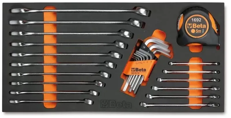 Gereedschapset 26 Delig in Schuimmodule 4150/MC12 de Beta – image du produit