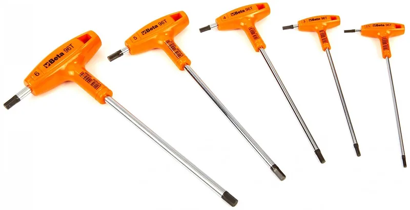 Haakse zeskant stiftsleutelset Beta Tools 96T/S5P (5 delig) by Beta, Neutraal – product image