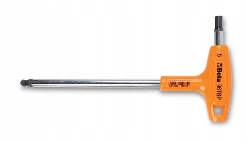 Inbussleutel met handvat, kogelkop, 2.5mm by Beta – product image