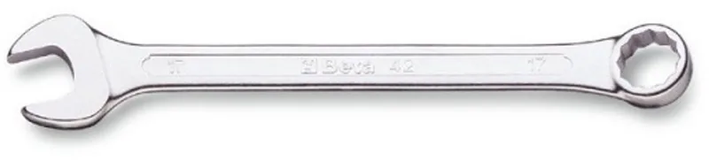 Ring- en dopsleutel 7 mm - Slank profiel, hoog koppel by Beta, Black – product image