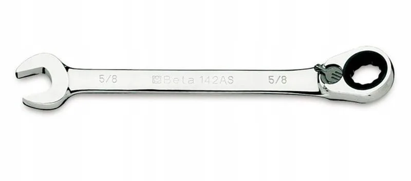 Ring- en steeksleutel met ratel, 5/16" inch, 136mm by Beta – product image