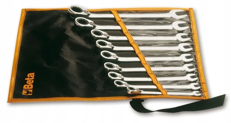 Ringsteeksleutelset met Ratel, 8-19 mm, 6-delig by Beta – product image