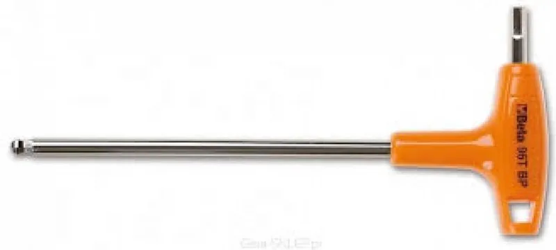 Stiftsleutel 96tbp met kogelkop en handgreep 5.0mm by Beta, Black – product image