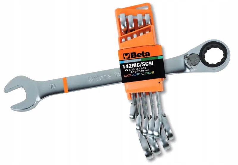 Tools 9-delige Moersleutelset met omschakelbare ratel 142MC/SC9I by Beta – product image