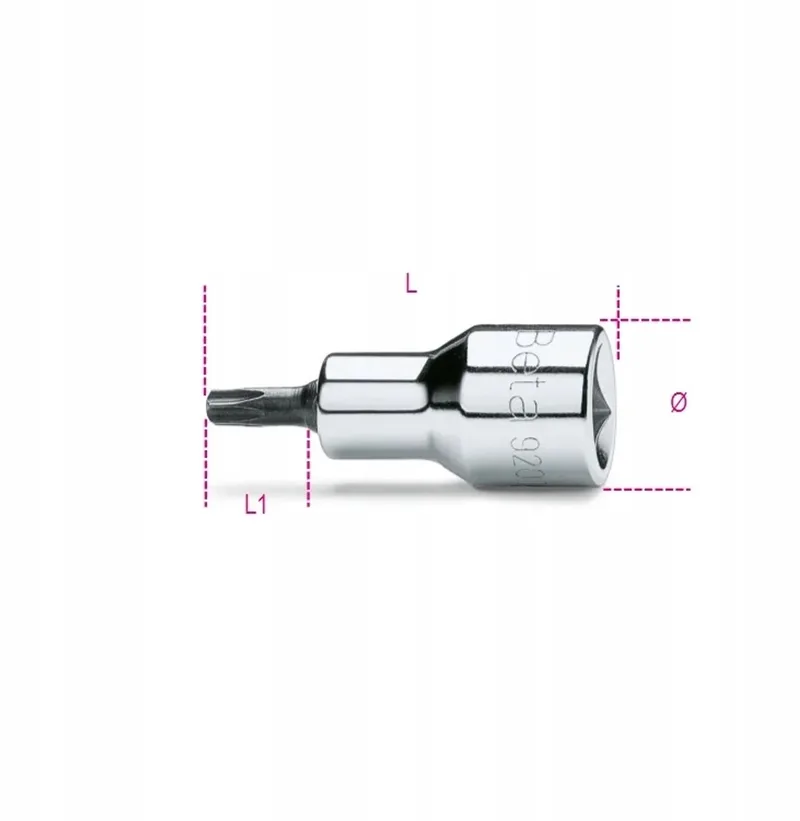 Torx Dop 1/2" T25 58mm - Kwaliteitsdoppenset von Beta – Produktbild