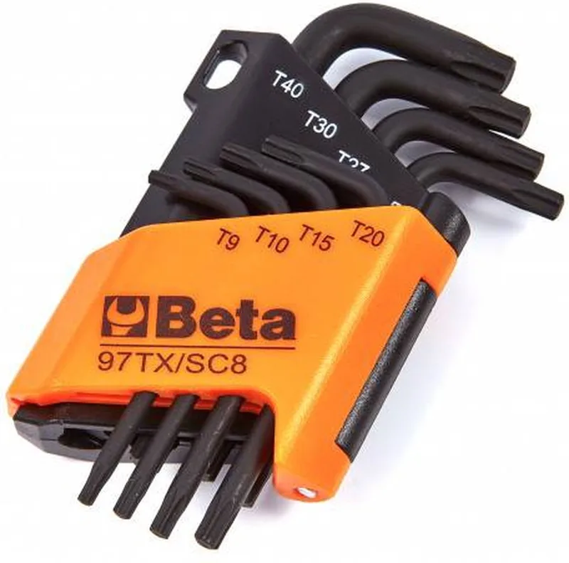 Torx inbussleutelset T9-T40, 8 delig van Beta – productafbeelding